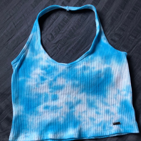 Tie dye halter top